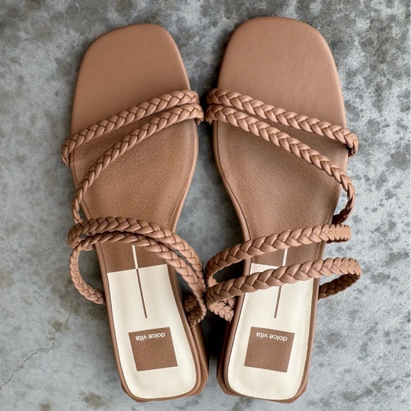 Dolce Vita Hydie Women's Heeled Sandal in Cafe Stella Tan Sz 8 new - Picture 5 of 10